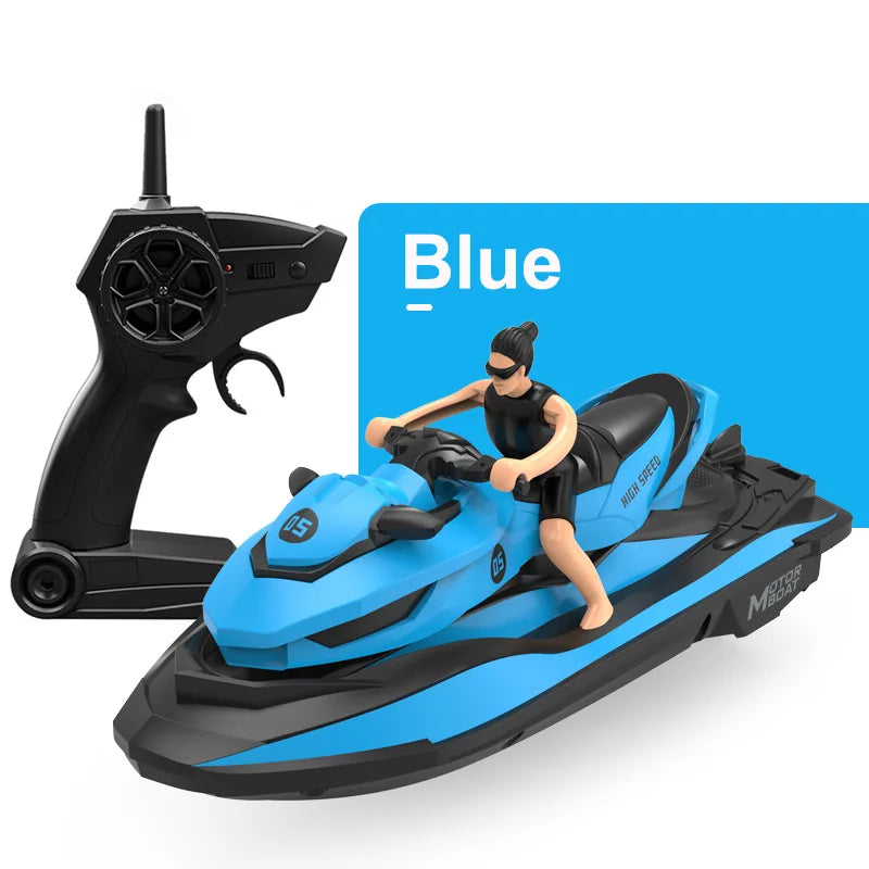 LM13-A Mini Jet Ski RC Motorboat - 2.4G Remote Control Electric Boat 🚤🌊