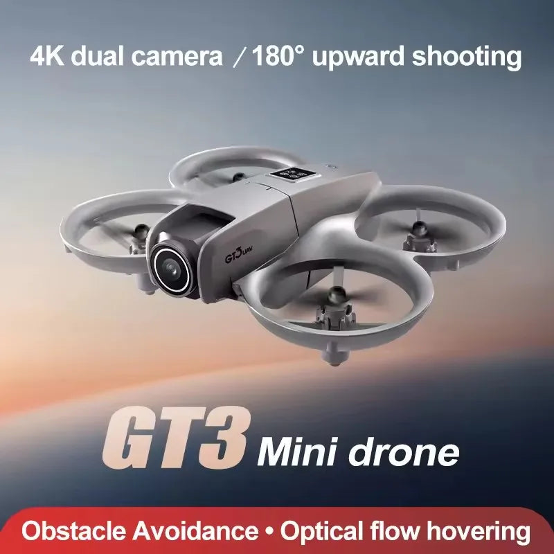 GT3 / GT3 MAX GPS Drone — HD/6K/8K Dual Camera, 180° Tilt, Obstacle Avoidance, 20-Min Flight