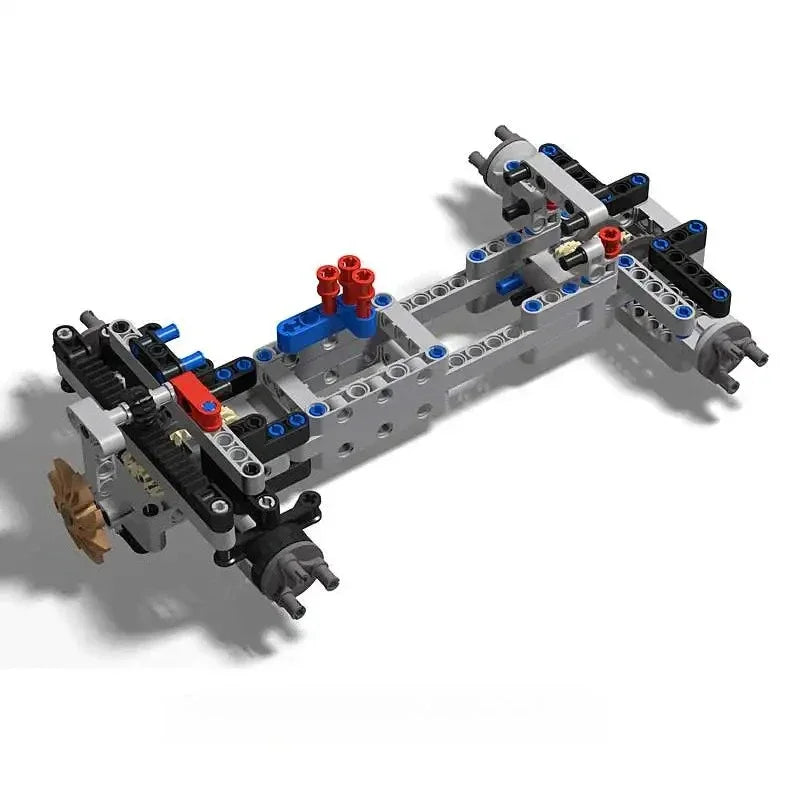 4WD RC Car Building Kit - DIY Remote Control Chassis with Motor & Wheels 🚗🔧