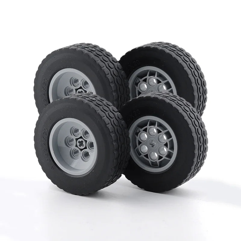 4WD RC Car Building Kit - DIY Remote Control Chassis with Motor & Wheels 🚗🔧