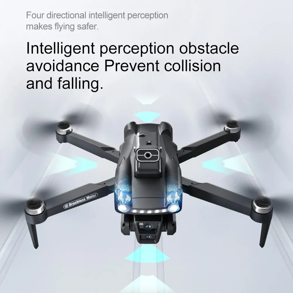 V198GPS GPS Drone — 4K/8K Camera, Laser Obstacle Avoidance, Brushless, 30-Min Flight