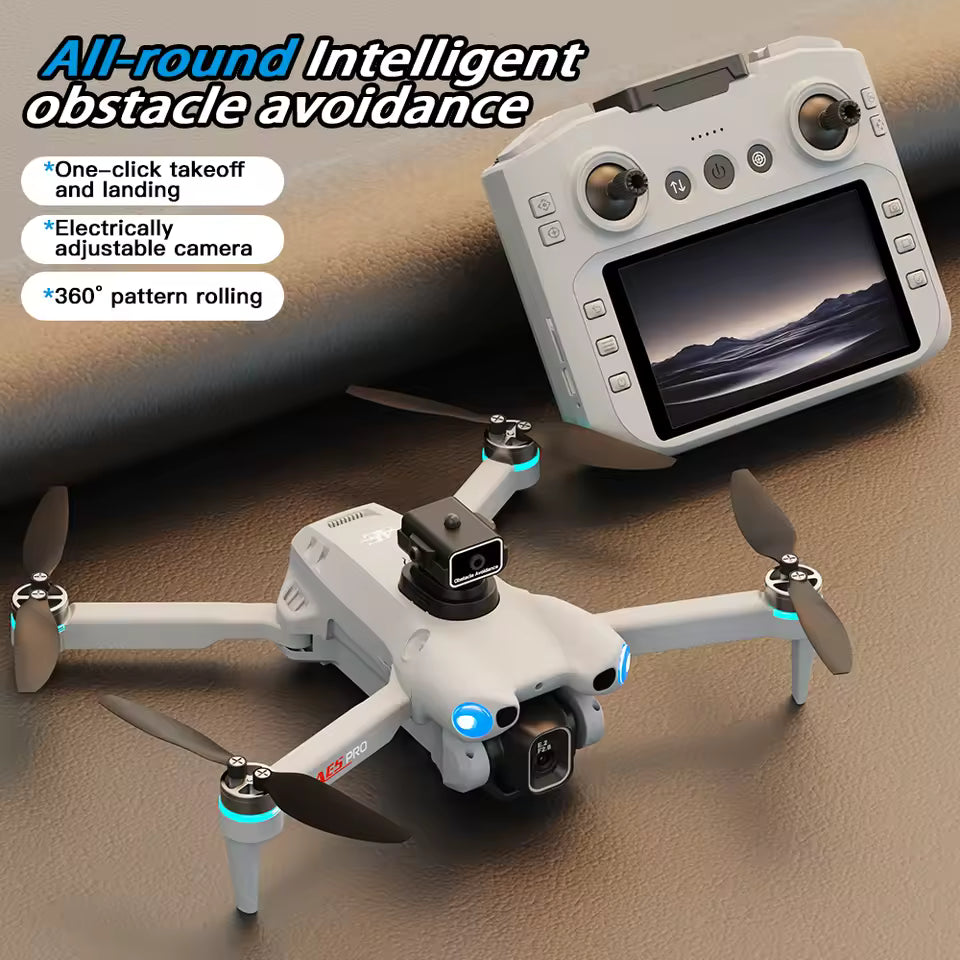AE5 Pro Drone 8K HD - 4.5" Screen with Brushless Motor 🚁📺