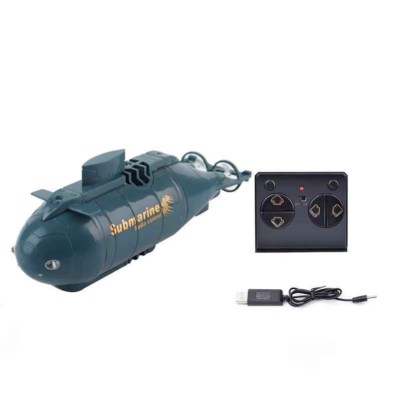 777-216 Mini RC Submarine Boat - Remote Control Pigboat Simulation Toy 🚢🎮