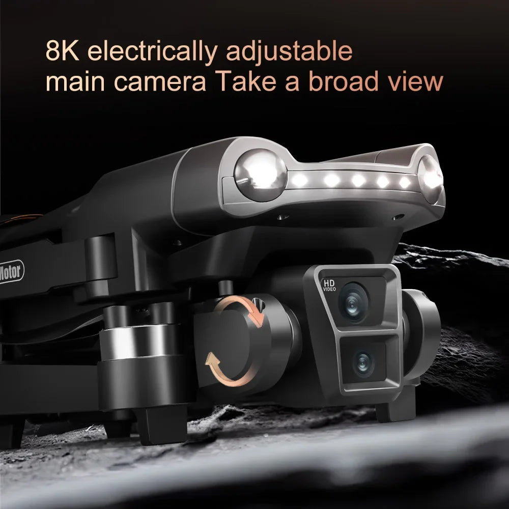 V198GPS GPS Drone — 4K/8K Camera, Laser Obstacle Avoidance, Brushless, 30-Min Flight