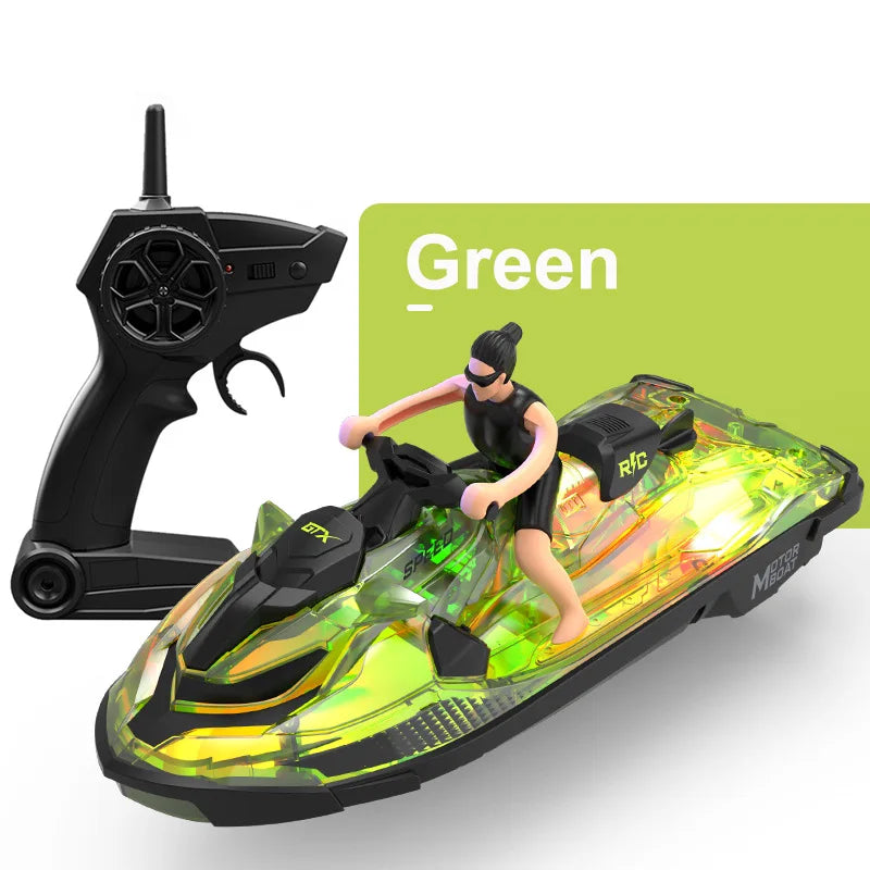 LM13-A Mini Jet Ski RC Motorboat - 2.4G Remote Control Electric Boat 🚤🌊