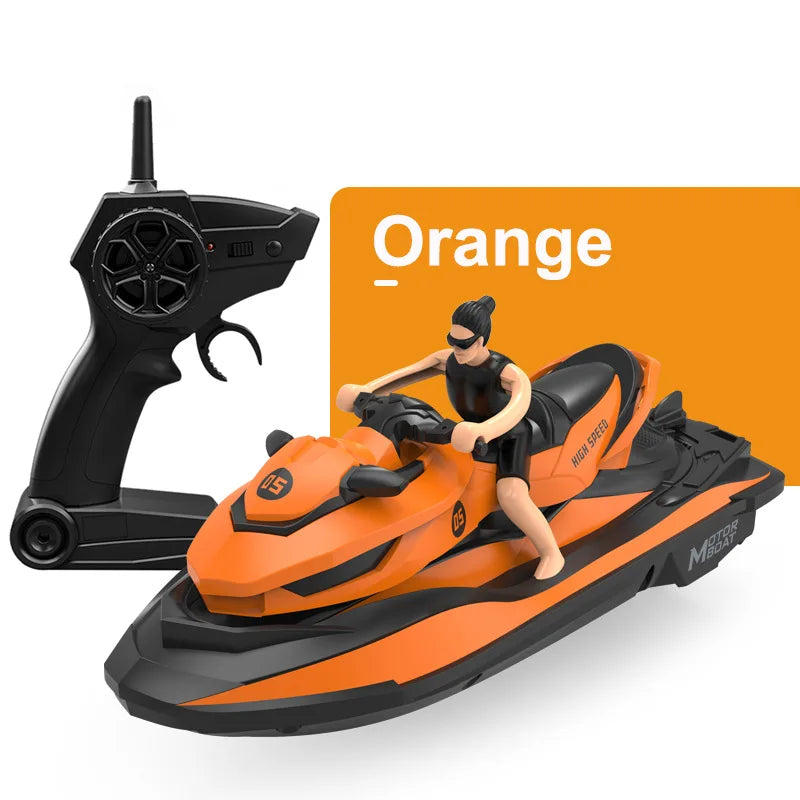 LM13-A Mini Jet Ski RC Motorboat - 2.4G Remote Control Electric Boat 🚤🌊