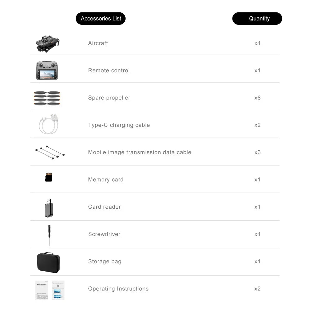 V198GPS GPS Drone — 4K/8K Camera, Laser Obstacle Avoidance, Brushless, 30-Min Flight