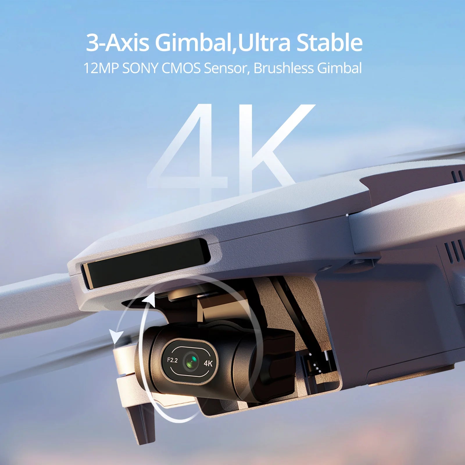 Potensic ATOM Drone - 4K 3-Axis Gimbal GPS 6km Range 🚁✨