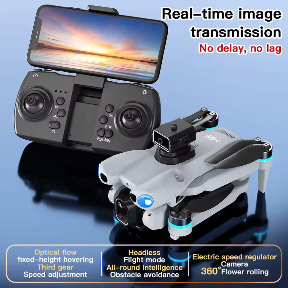 AE5 Pro Drone 8K HD - 4.5" Screen with Brushless Motor 🚁📺