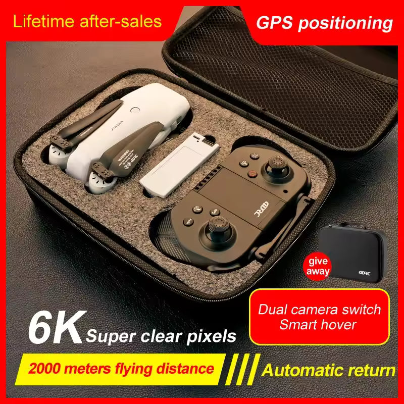 4DRC F10 Drone 4K HD - Professional Camera Drone with GPS 🚁📸