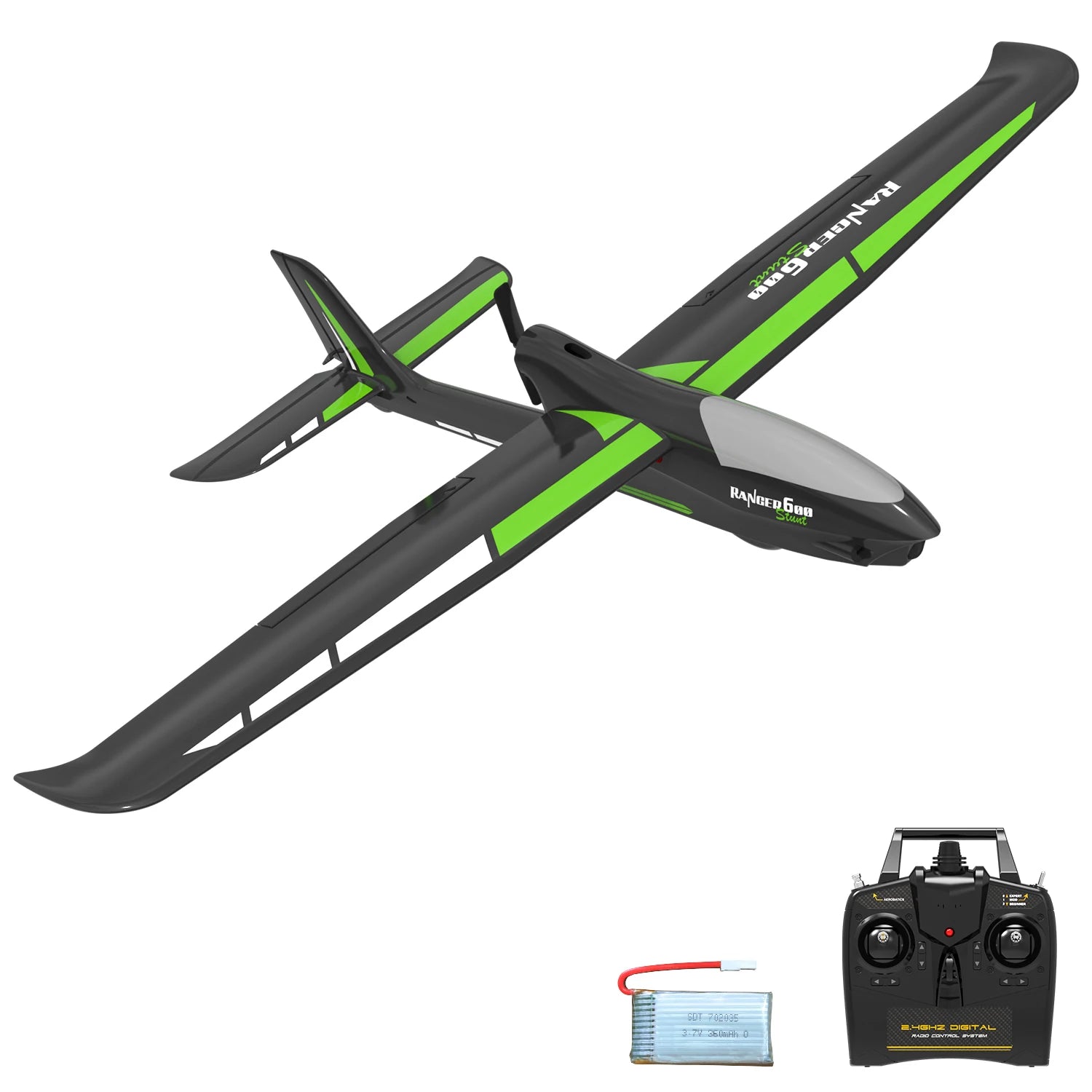 Volantexrc Ranger600 RC Glider - 600mm 6-Axis XPILOT Stabilizer 3-Level Flight Assist ✈️🌬️