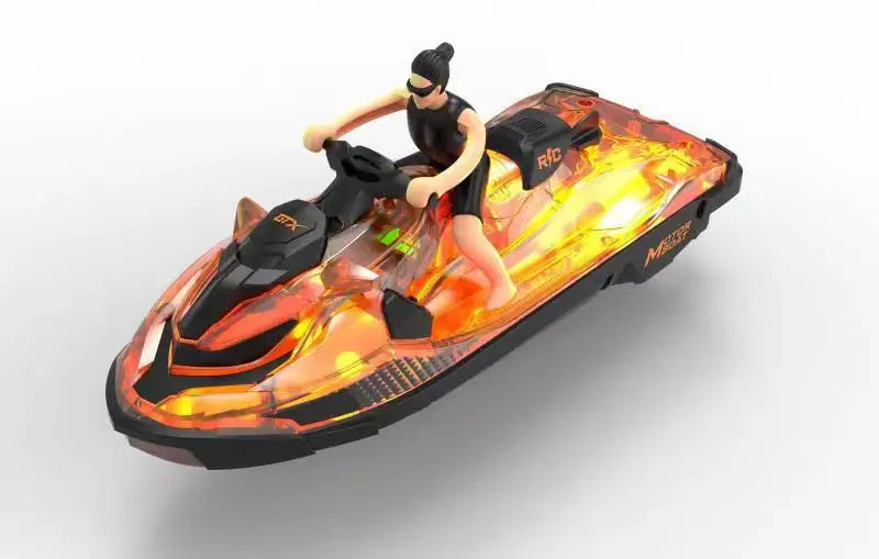 LM13-A Mini Jet Ski RC Motorboat - 2.4G Remote Control Electric Boat 🚤🌊