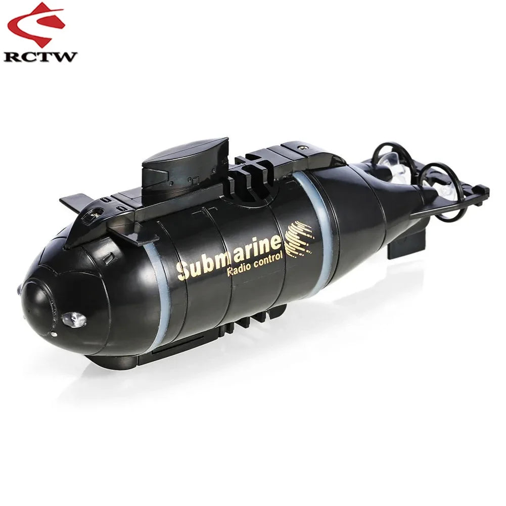 777-216 Mini RC Submarine Boat - Remote Control Pigboat Simulation Toy 🚢🎮