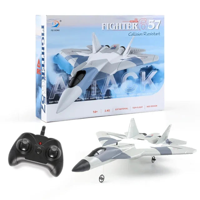 FX620 RC Foam Fighter Plane - 2.4G Radio Control SU-35 Glider for Beginners ✈️🔴