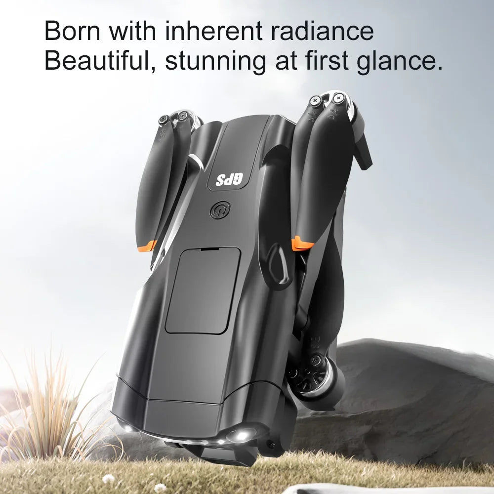 V198GPS GPS Drone — 4K/8K Camera, Laser Obstacle Avoidance, Brushless, 30-Min Flight