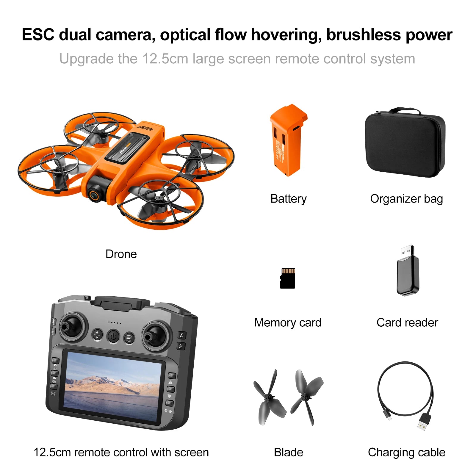 S156 FPV Drone with Built-In Screen Remote - 1080P Camera 20Min Flight 🚁📹