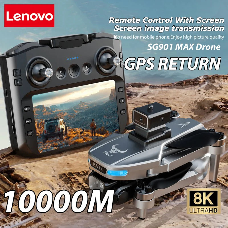 SG901 PRO / MAX GPS Drone — 8K Camera, Obstacle Avoidance, Brushless, 25-Min Flight
