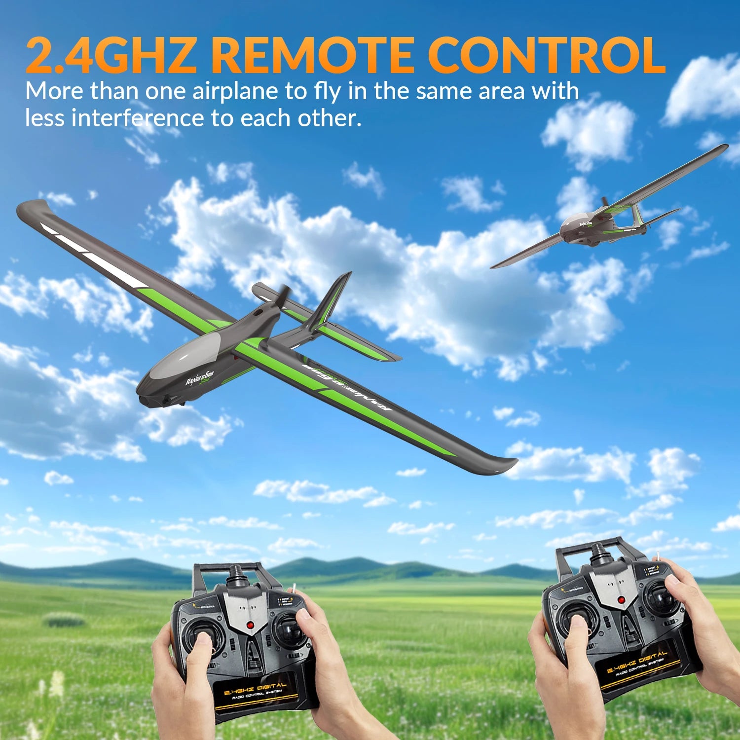 Volantexrc Ranger600 RC Glider - 600mm 6-Axis XPILOT Stabilizer 3-Level Flight Assist ✈️🌬️