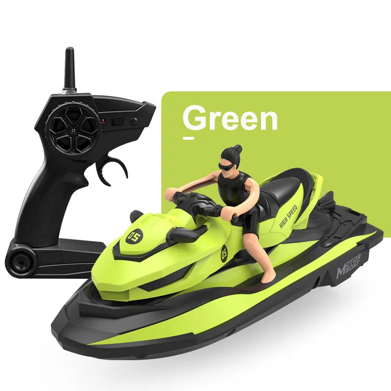LM13-A Mini Jet Ski RC Motorboat - 2.4G Remote Control Electric Boat 🚤🌊