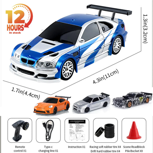 Car Guys RC Drift Car - Mini 4WD High Speed fun Racing Car 🏎️💨