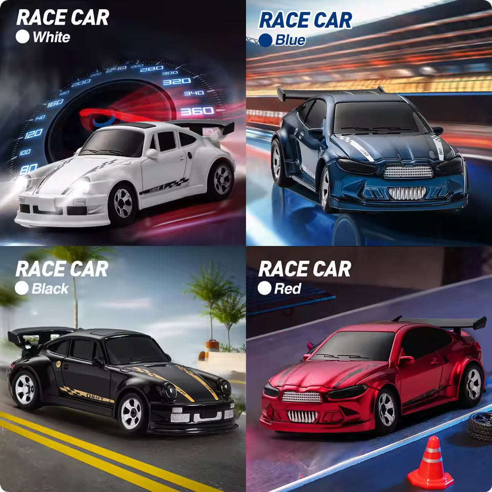 KF20 Mini Drift RC Car - 1:64 Scale 4WD Remote Control Racer 🏎️💨