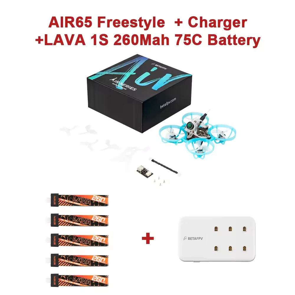 BETAFPV Air65 Brushless FPV Drone - Ultra-Lightweight Racing Whoop 🏎️🚀