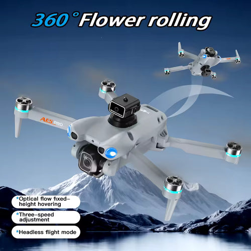 AE5 Pro Drone 8K HD - 4.5" Screen with Brushless Motor 🚁📺