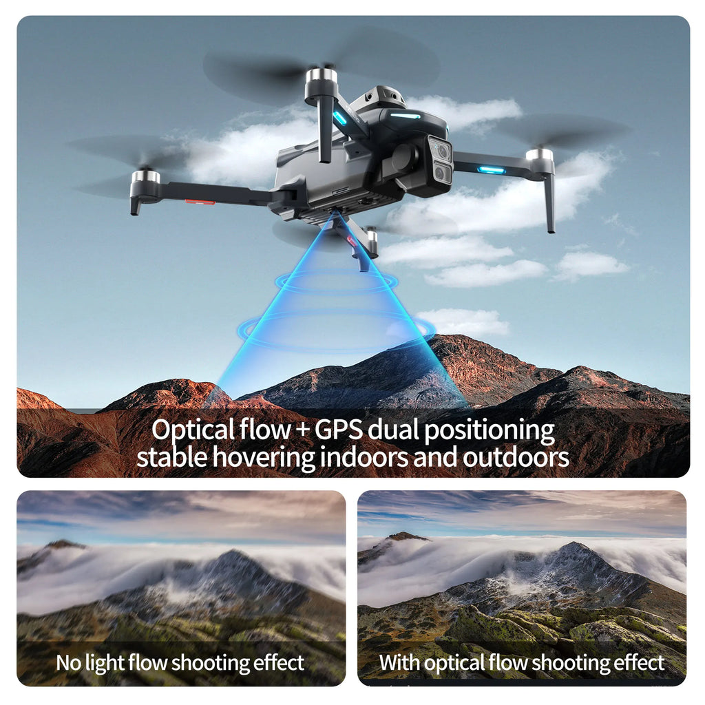 XT606 MAX GPS Drone — 4K/6K/8K Camera, Visual Obstacle Avoidance, Brushless, 25-Min Flight