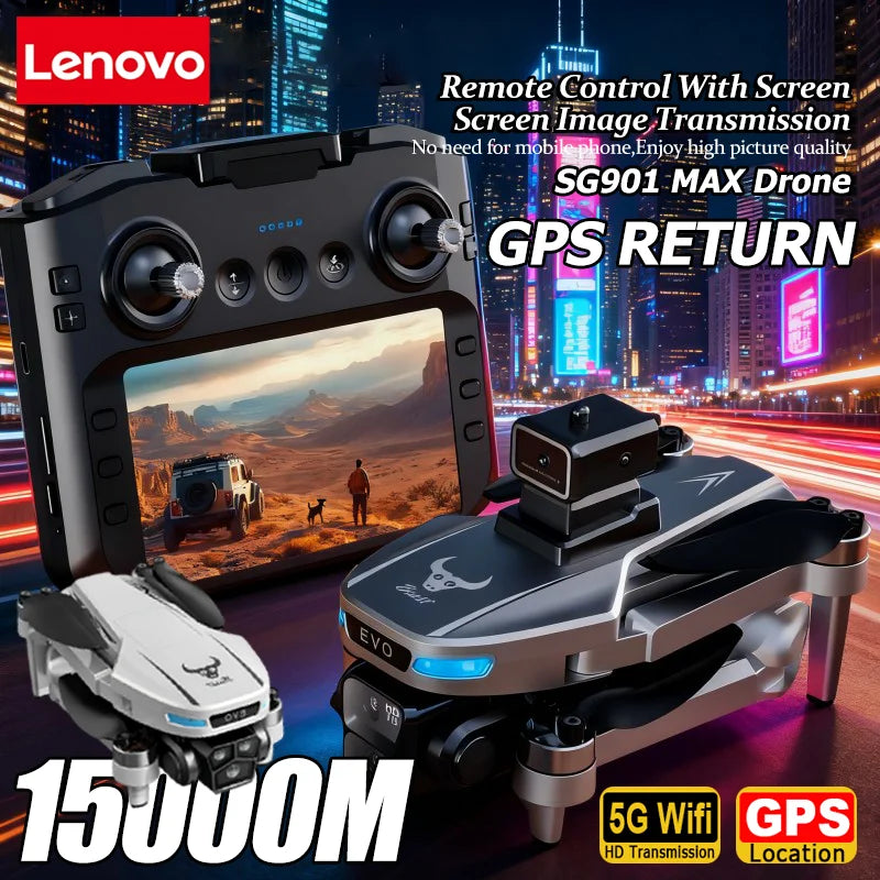 SG901 PRO / MAX GPS Drone — 8K Camera, Obstacle Avoidance, Brushless, 25-Min Flight