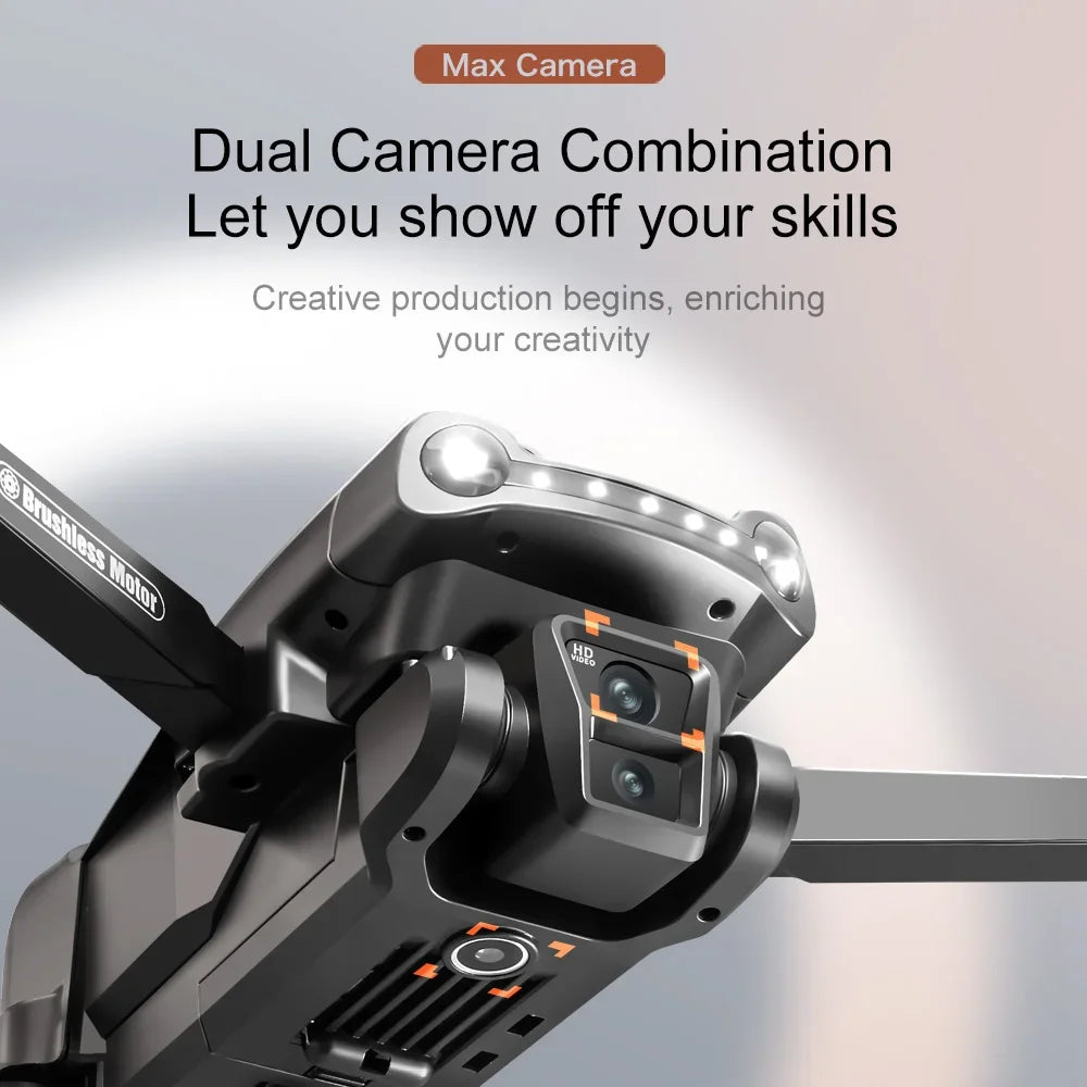 V198GPS GPS Drone — 4K/8K Camera, Laser Obstacle Avoidance, Brushless, 30-Min Flight