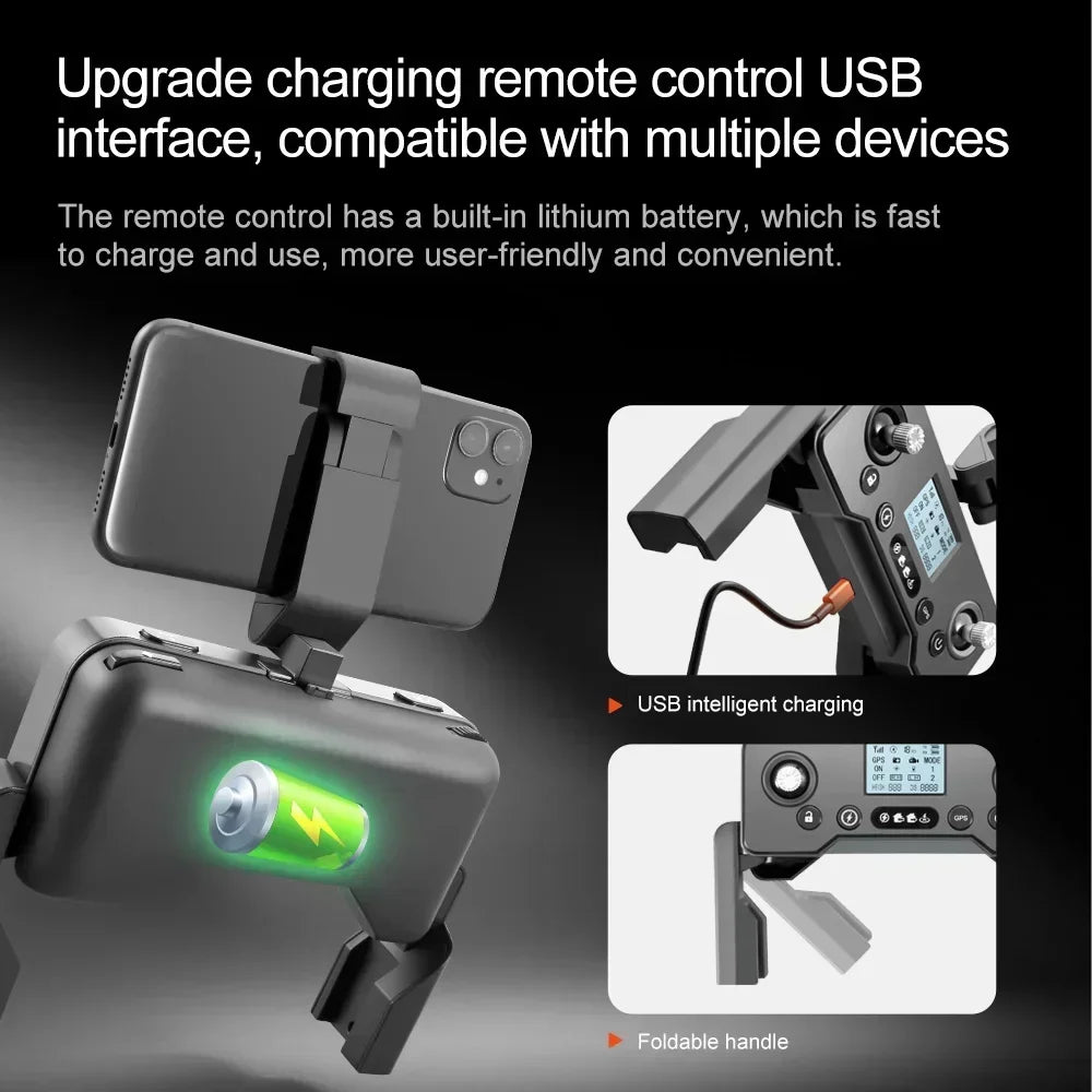 V198GPS GPS Drone — 4K/8K Camera, Laser Obstacle Avoidance, Brushless, 30-Min Flight